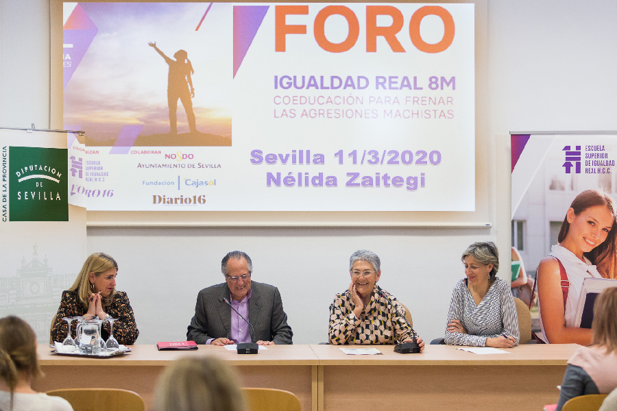 Foro Igualdad Real muestra en Sevilla a la educación y la formación como elementos clave en la lucha contra la violencia hacia la mujer